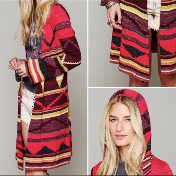 Patterned Cardigan Aztec Lima 